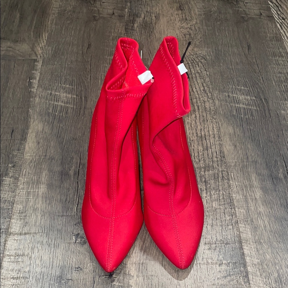 Red Women's Ankle Boots